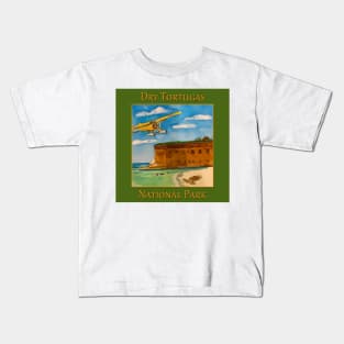 Dry Tortugas National Park Florida - WelshDesigns Kids T-Shirt